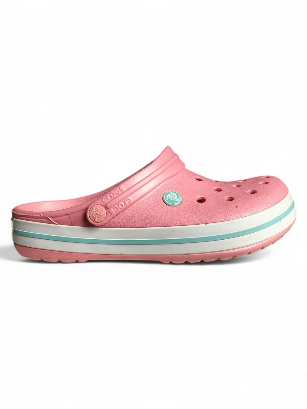 Crocs Crocband Slip On Clogs Cotton Candy Colorway Unisex Size M7 / W9 - Picture 3 of 11